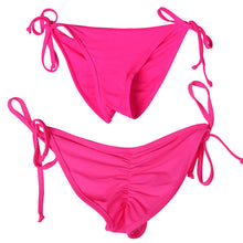 Charger l'image dans la galerie, Swimwear Women Briefs Bikini Bottom Side Ties Brazilian Thong Swimsuit Classic Bottoms Biquini Swim Short Ladies Swimsuit 8Color