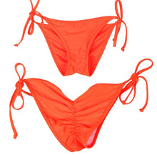 Charger l'image dans la galerie, Swimwear Women Briefs Bikini Bottom Side Ties Brazilian Thong Swimsuit Classic Bottoms Biquini Swim Short Ladies Swimsuit 8Color