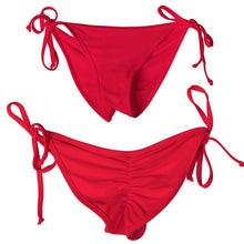 Charger l'image dans la galerie, Swimwear Women Briefs Bikini Bottom Side Ties Brazilian Thong Swimsuit Classic Bottoms Biquini Swim Short Ladies Swimsuit 8Color