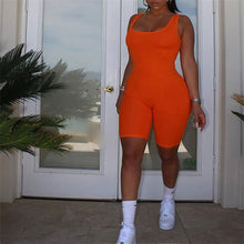 Charger l'image dans la galerie, New Bodycon Pants Short Jumpsuits Women Party Rompers Jumpsuits Sleeveless Overalls Retro Vest Playsuits Oversized