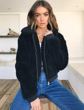 Charger l'image dans la galerie, 2019 Winter arrival Women Cotton Fluffy Long Sleeve Jacket Ladies Warm Outerwear Cardigan Coat