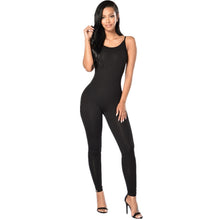 Charger l'image dans la galerie, new summer black white bodycon jumpsuits fashion sexy Spaghetti Strap tight leotard suspenders women slim Milk silk jumpsuit